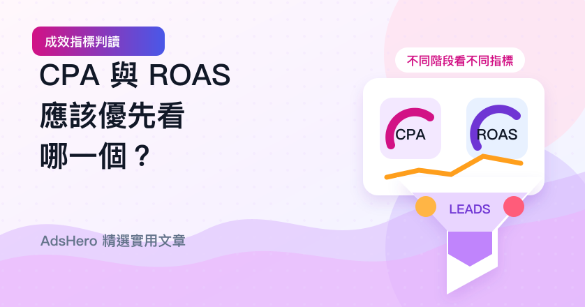 CPA 與 ROAS 應該優先看哪一個？有效獲客的思考方式